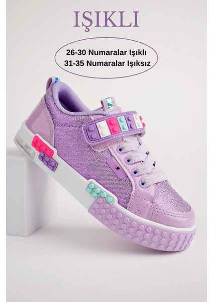 Sonic Legolu Bağcıklı Ve Cırtlı Çocuk Sneaker Spor Ayakkabı