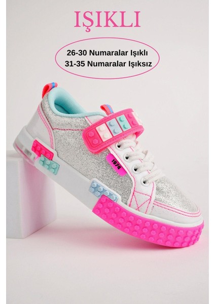 Sonic Legolu Bağcıklı Ve Cırtlı Çocuk Sneaker Spor Ayakkabı