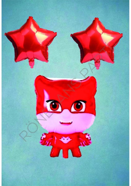 Baykuş Çocuk Folyo Balon Seti