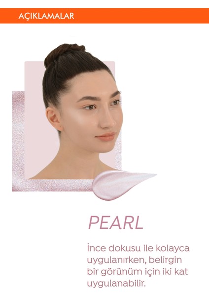 Cilt ile Bütünleşen Kalıcı Likit Aydınlatıcı Juicy-Pang Water Highlighter (PK01)