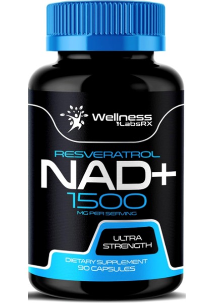 Labs Nad 1500MG - With Resveratrol 90 Capsul.usa Menşei.ozelsporcugıdaların'dan 3640