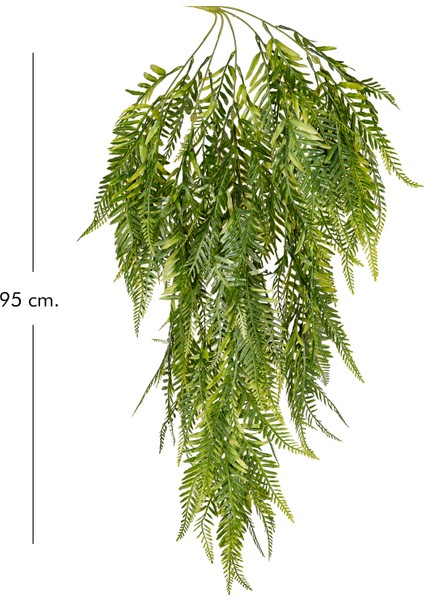 Yapay Fujer-Eğrelti Otu Sarmaşık Yeşil 95 Cm. modelleri