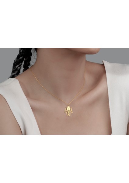 Kişiye Özel Harf Kolye Fatıma Ana'nın Eli 925 Ayar Gümüş Kolye,gümüş,rose Gold,altın Kaplama Kolye modelleri