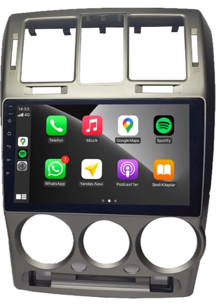 Hyundai Getz Android 2gb Ram 32GB Rom Carplay Navigasyon Multimedya