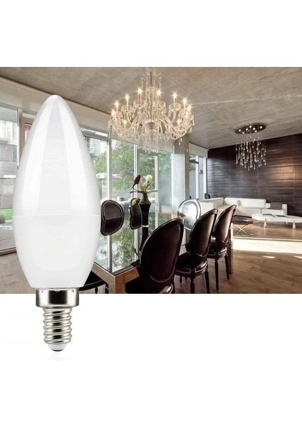 5 Adet 7W Ledli Buji Ampul ( Beyaz ) fiyatları