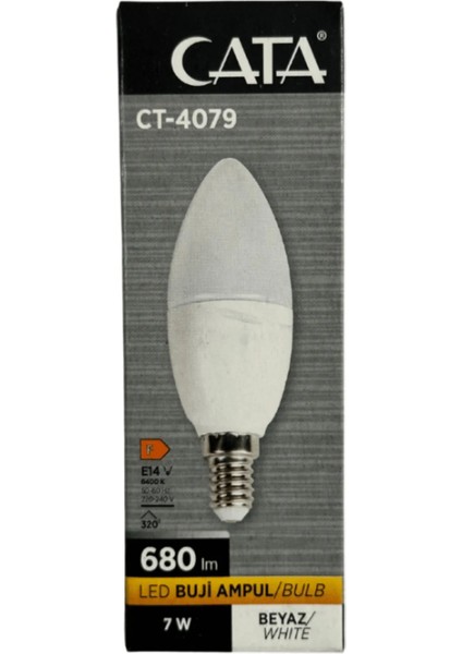 5 Adet 7W Ledli Buji Ampul ( Beyaz ) fırsatları