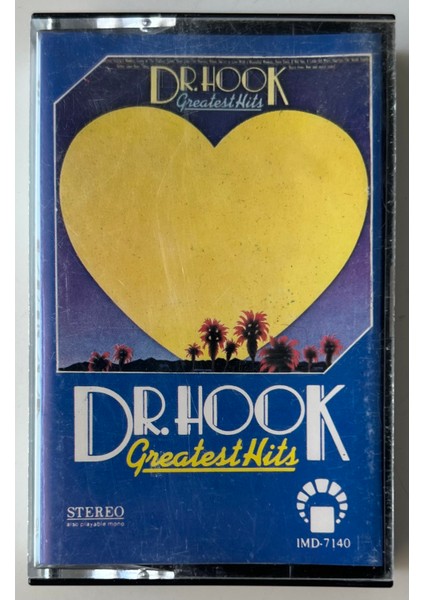 Dr.Hook Great Hits Kaset (Orjnal Dönem Baskı Kaset)