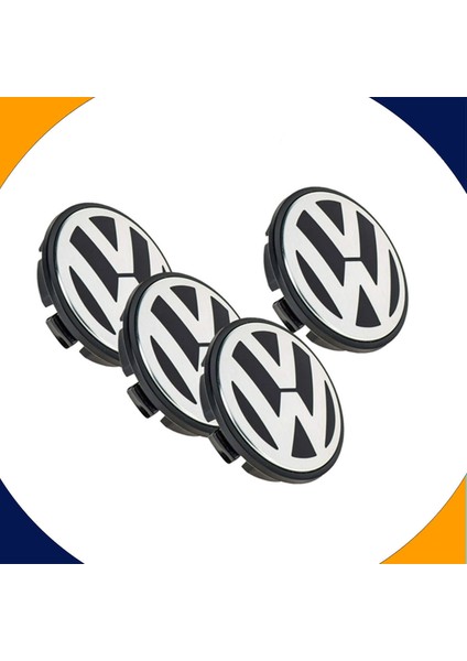 Volkswagen Golf 5 Plus Jant Göbeği Arma Takım 2006-2014 Model Arası Araçlar Uyumlu