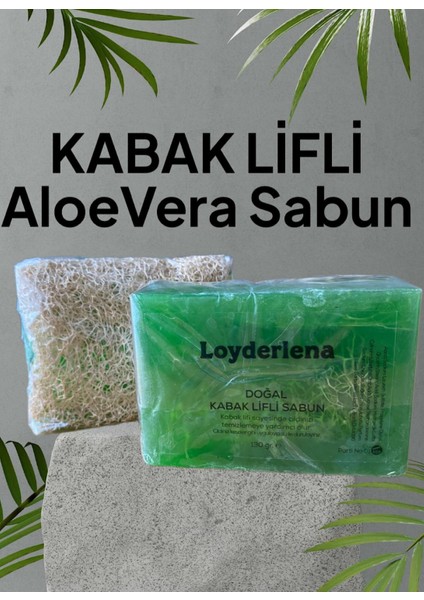 Kabak Lifli Aloe Vera Sabunu 130 gr