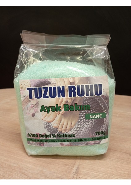 Naneli Ayak Bakım Tuzu Spa