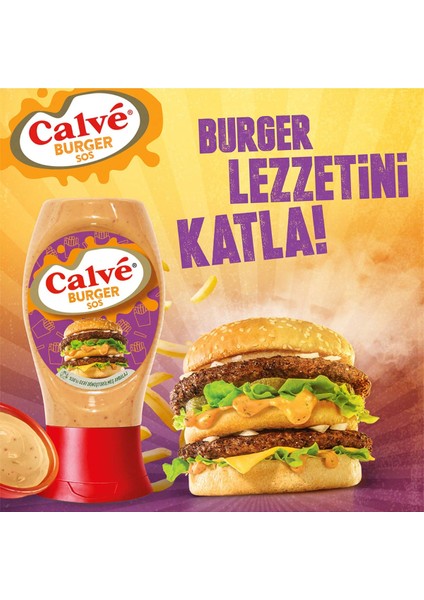 Katçap Mayonez Orta Set 810 gr + Burger Sos + Ranch Sos