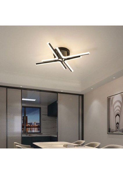 Ikizce / Plafonyer Avize / 60 cm / 3 Renk Işık