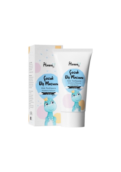 Homm Lıfe Çocuk Diş Macunu Çilek Aromal