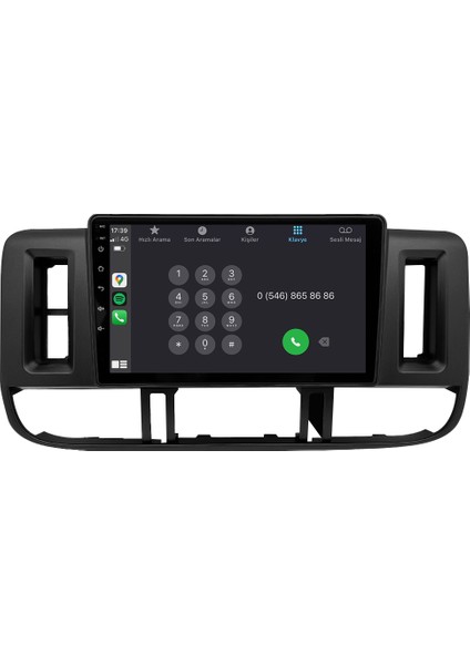 Nissan X-Trail (2002-2004) Android 14 Multimedya Carplay 10 Inch 4 GB Ram / 64 GB Hafıza CRV-4384XR