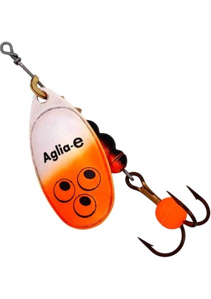 Aglia-E Olta Kaşığı Gümüş-Turuncu-No:5