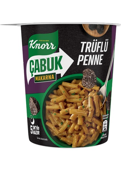 Çabuk Makarna Trüflü Penne 65 gr x 6 adet