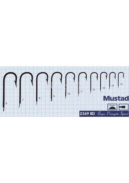 Olta Iğnesi 2369BD 100LÜ Standart-No:12 fiyatları