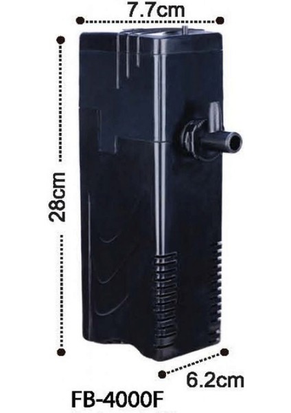 Iç Filtre 600 L/h Nrmsa