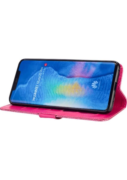 Huawei Mate 20 Pro Için Fermuar Cep Durumda Pu Deri Kart Tutucu Bilek (Yurt Dışından)