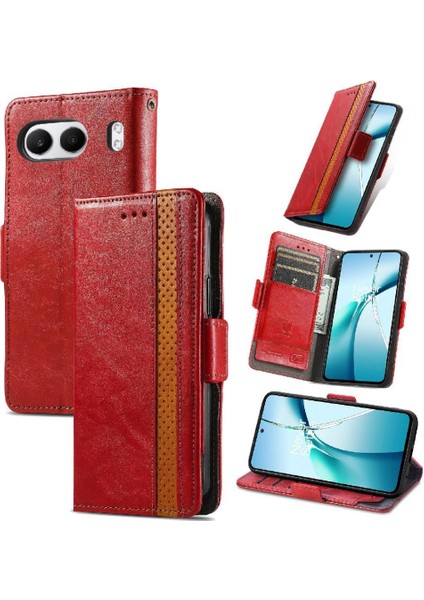 Oneplus Nord 4 Ekleme Çok Renkli Cüzdan Çoklu Kart Yuvası Için Kılıf (Yurt Dışından) fırsatları