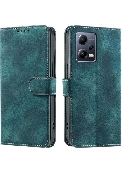 Xiaomi Redmi Not 12 Pro Artı Bilek Kayışı Manyetik Kickstand Için Flip Case (Yurt Dışından)