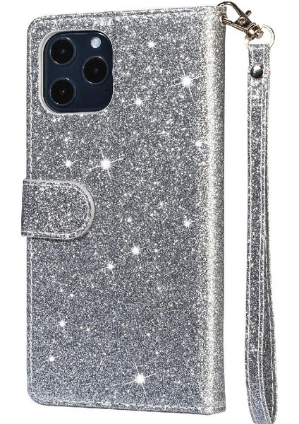 IPhone 11 Için Fermuar Cep Durumda Pro Max Pu Deri Bilek Kayışı Manyetik (Yurt Dışından)