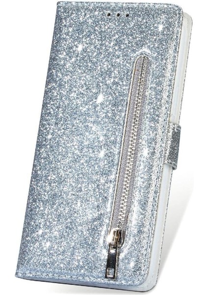 IPhone 11 Için Fermuarlı Cebi Durumda Pu Deri Manyetik Kapatma Glitter (Yurt Dışından) indirimleri