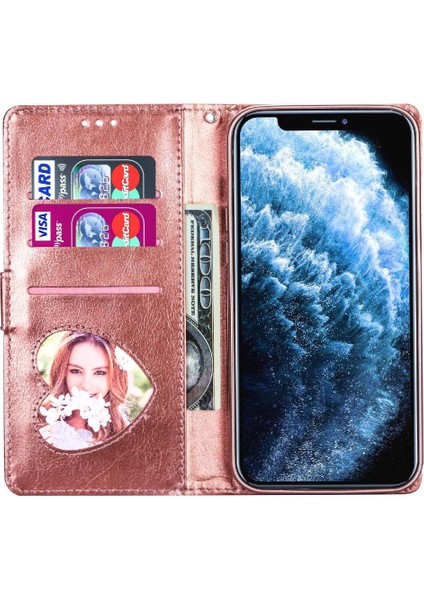 IPhone 11 Için Fermuar Cep Durumda Pro Max Pu Deri Bilek Kayışı Manyetik (Yurt Dışından)