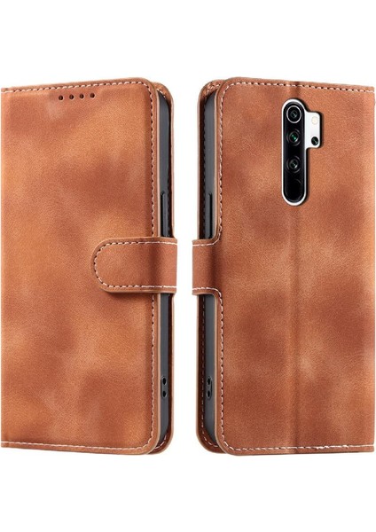 YH Mall Xiaomi Redmi Not 8 Için Flip Case Pro Manyetik Kickstand Pu Deri Bilek (Yurt Dışından)