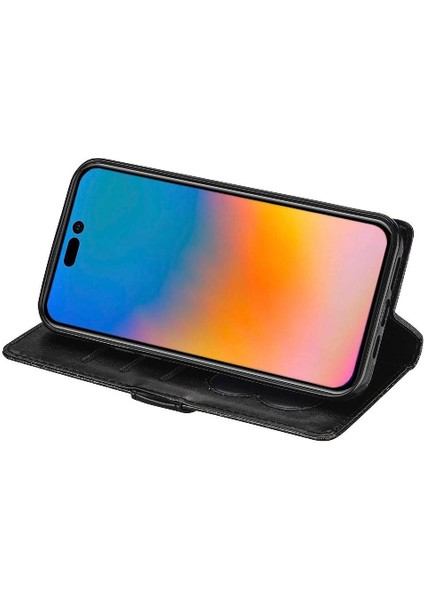 IPhone 14 Için Fermuar Cep Durumda Pro Max Kart Tutucu Pu Deri Glitter (Yurt Dışından) modelleri