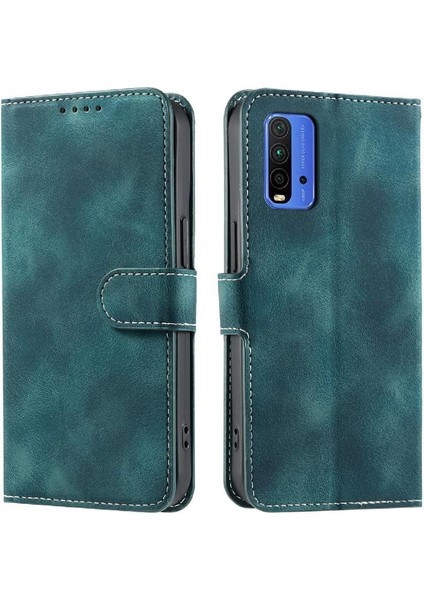 Xiaomi Redmi Için Flip Case 9t Kickstand Bilek Kayışı Manyetik Cüzdan Kart (Yurt Dışından) indirimleri