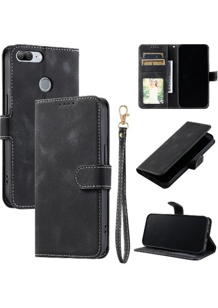 Huawei P Akıllı Manyetik Kickstand Bilek Kayışı Pu Deri Için Flip Case (Yurt Dışından) indirimleri