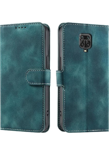 Xiaomi Redmi Not 9 Için Flip Case Pro Max Pu Deri Manyetik Bilek Kayışı (Yurt Dışından)