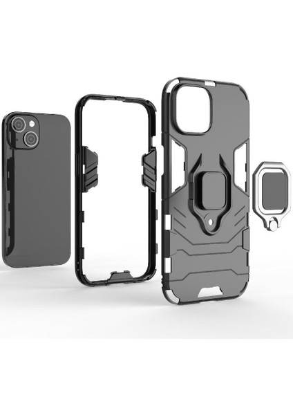 Halka Araba Montaj Kickstand Durumda IPhone 15 Artı Metal Halka Tutucu Sınıf (Yurt Dışından) indirimleri