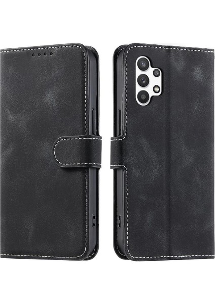 Samsung Galaxy A13 4g Bilek Kayışı Kickstand Manyetik Pu Kart Için Flip Case (Yurt Dışından) indirimleri