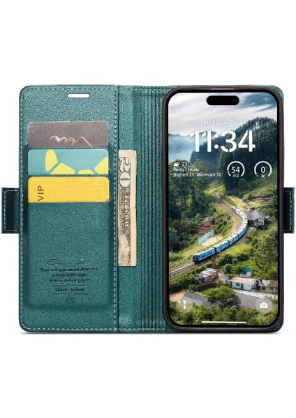 IPhone 16 Pro Max Anti Dolandırıcılık Darbeye Dayanıklı Durumda Kickstand (Yurt Dışından)