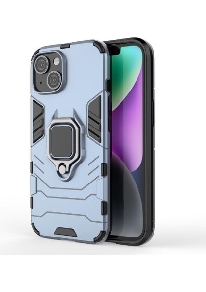 Halka Araba Montaj Kickstand Durumda IPhone 15 Artı Metal Halka Tutucu Sınıf (Yurt Dışından)