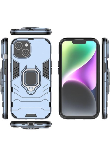 Halka Araba Montaj Kickstand Durumda IPhone 15 Için Metal Halka Tutucu Askeri (Yurt Dışından) modelleri