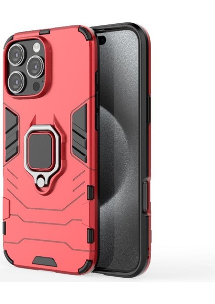 Halka Araba Montaj Kickstand Durumda IPhone 16 Için Pro Max Kickstand Askeri (Yurt Dışından)