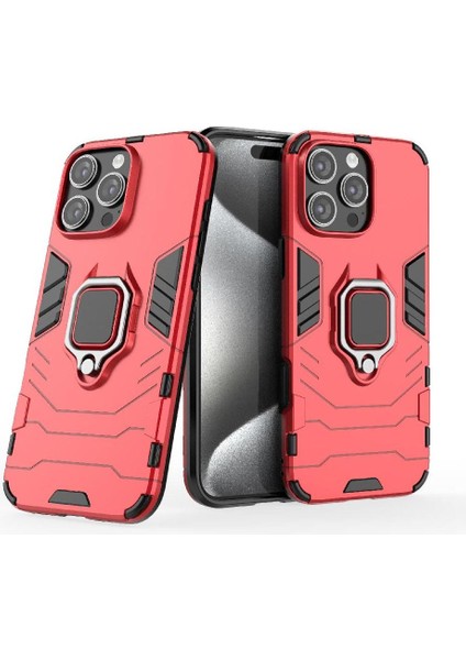 Halka Araba Montaj Kickstand Durumda IPhone 16 Için Pro Max Kickstand Askeri (Yurt Dışından)