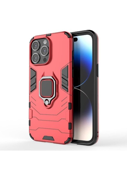 Halka Araba Montaj Kickstand Durumda IPhone 15 Pro Max Kickstand Askeri (Yurt Dışından) modelleri