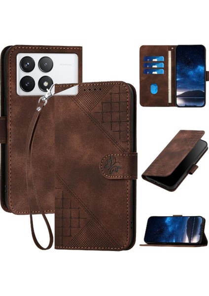 Xiaomi Redmi Kredmi Yüksek Kaliteli Deri Telefon Kılıfı Için Flip Case Kabartmalı (Yurt Dışından)