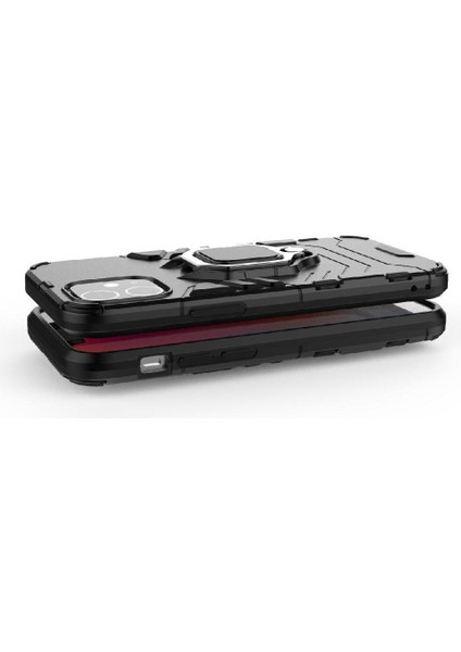 Halka Araba Montaj Kickstand Durumda IPhone 12 Için Kickstand Darbeye Dayanıklı Metal (Yurt Dışından) modelleri