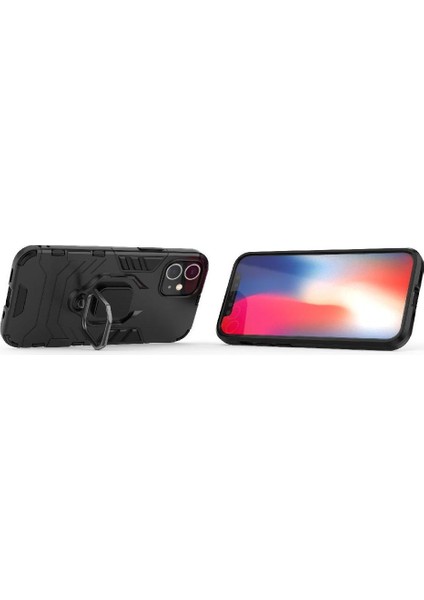 Halka Araba Montaj Kickstand Durumda IPhone 12 Için Kickstand Darbeye Dayanıklı Metal (Yurt Dışından) indirimleri