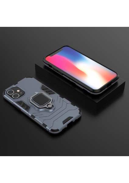 Halka Araba Montaj Kickstand Durumda IPhone 12 Için Kickstand Darbeye Dayanıklı Metal (Yurt Dışından) fırsatları