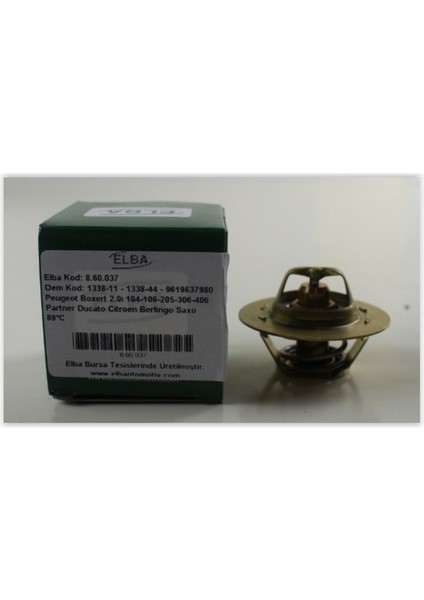 860037 Termostat 88C R11-FLASH-R9-R19 Dzl-Lgn 93-01 -KNG-DUCATO-P106-P30P405-XANTIA