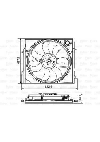 698582 Fan Motoru Qashqaı 13- 1.5 Dcı 1.6 Uyumlu