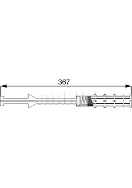 AD206000S AD206000S Klima Tüpü W203 S203 C 180 C 200 C 230 M 111.951 (ENO:8FT351197711)