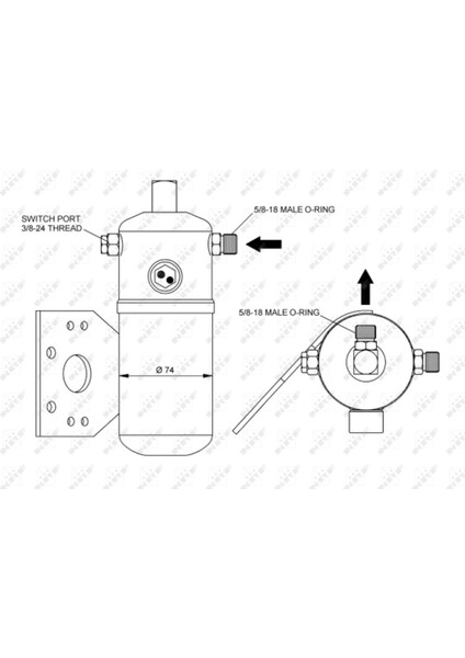 33291 33291 Klima Kurutucu Renault Magnum 92 -