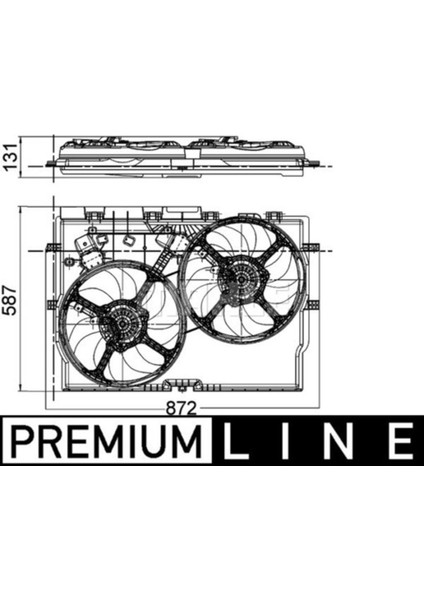 CFF228000P CFF228000P Fan Motoru (130×885) Ducato 06- (ENO:8EW351041431)
